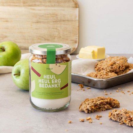 Appel-Kaneel Haverkoekjes