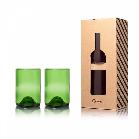 Rebottled Glazen 2 pack