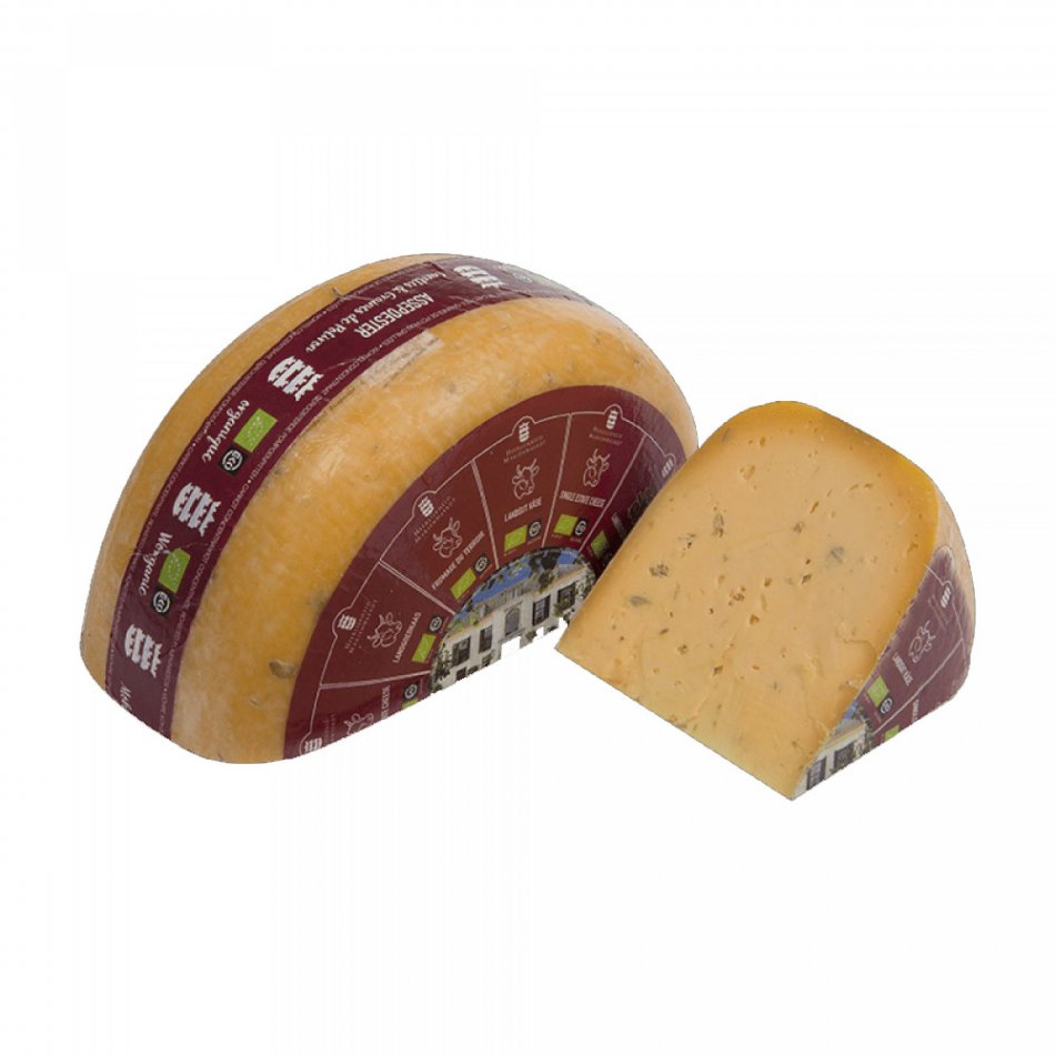 Assepoester – bio kaas met wortel en pompoenpit - 500 gram