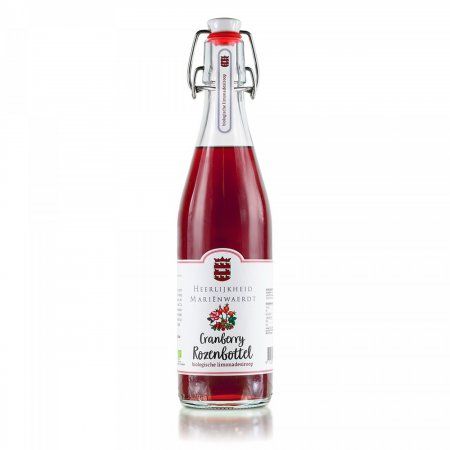 Biologische limonadesiroop – Cranberry rozenbottel