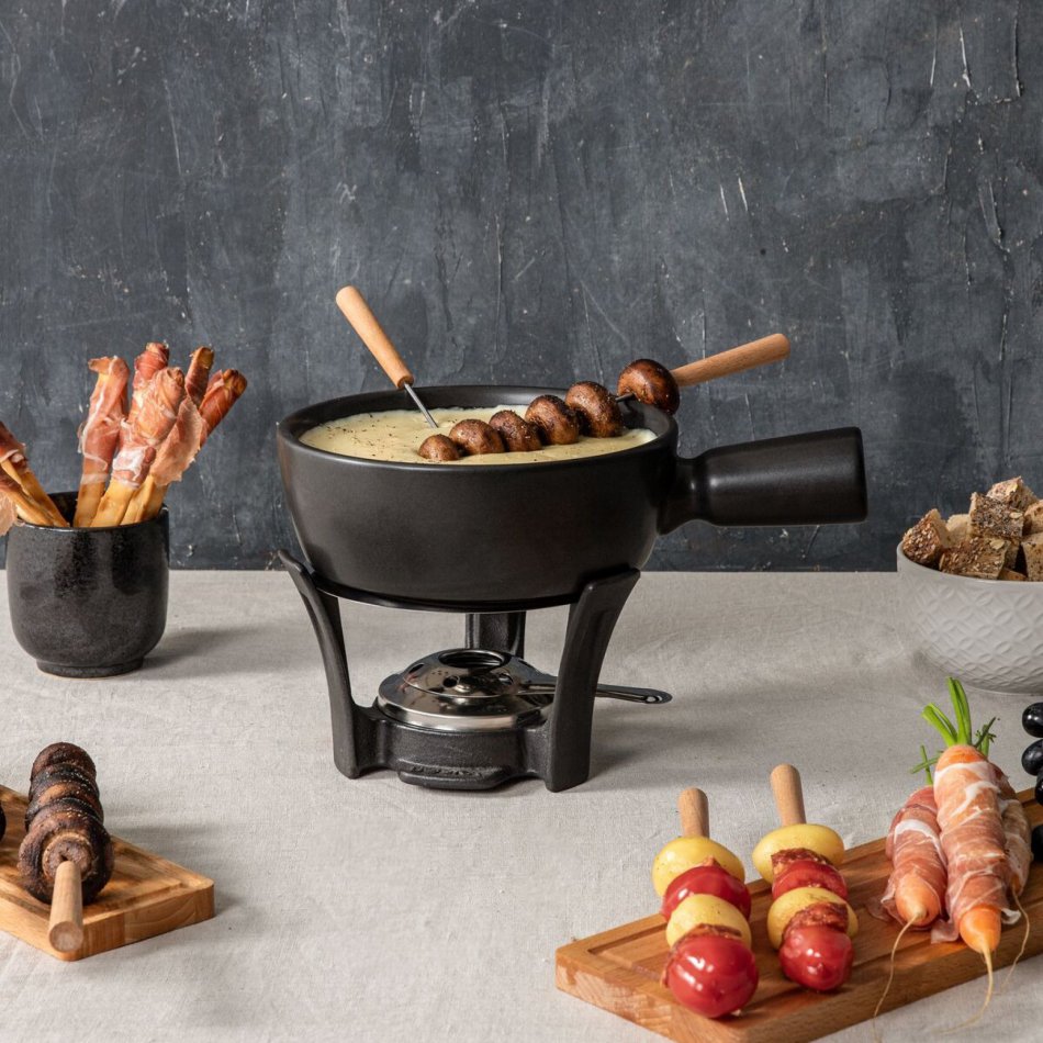 Fondue Set Nero
