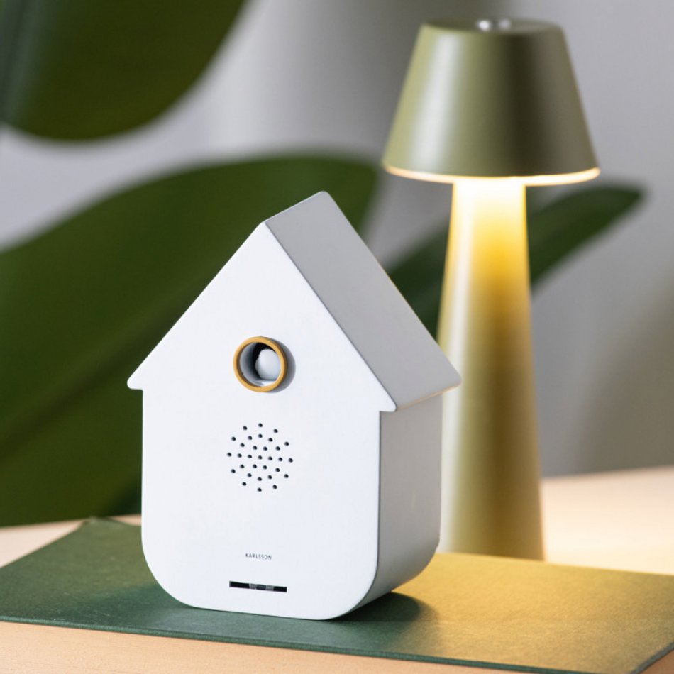 Sound Box Modern Cuckoo White