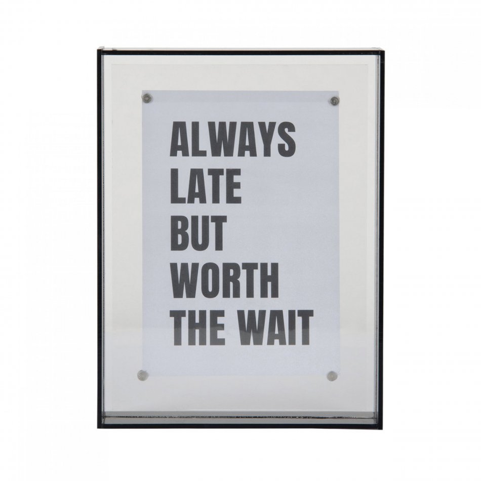 Photo Frame Always Late